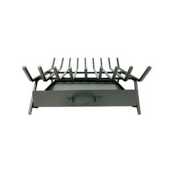 Parrilla de chimenea con cajon - edm