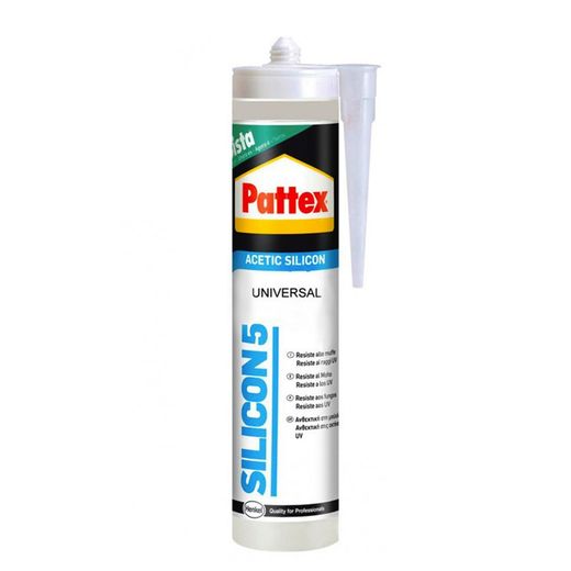 Pattex transparente universal silicone 280ml