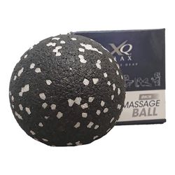 Boule de massage noire à pois de couleurs assorties Xqmax