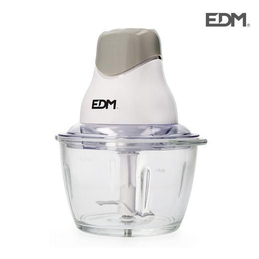 Picadora de tigela de vidro - 320w - edm