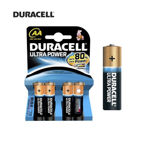 Bateria Duracell ultra power lr06 aa (blister 4 baterias)