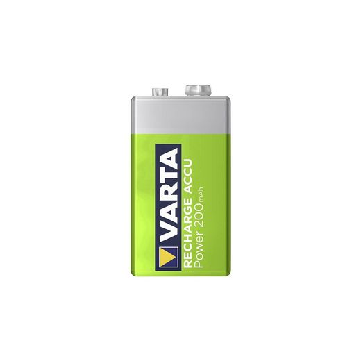 Bateria recarregável varta accu power 9v 200mah