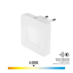 Led Night Pilot 0.5w 5lm 4000k Carré Lumière du Jour 6.5x4.5x6.5cm Edm