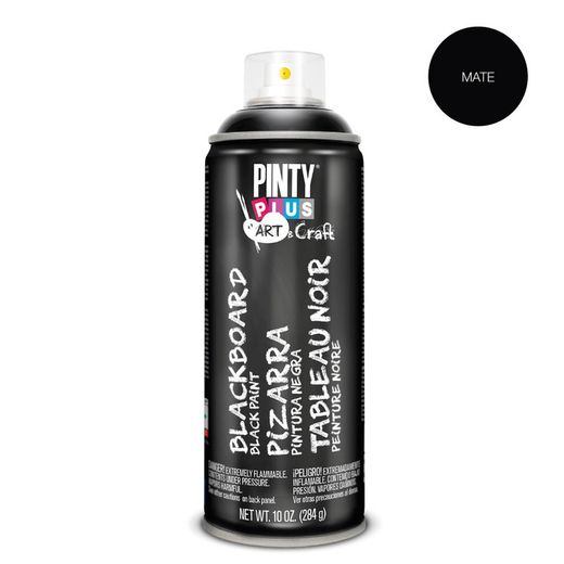 Peinture en aérosol Pintyplus Art & Craft Peinture pour ardoise 520cc Noir