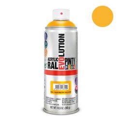 Tinta Spray Pintyplus Evolution 520cc Ral 1028 Amarelo Melão