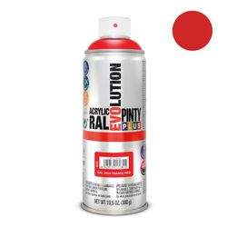 Tinta Spray Pintyplus Evolution 520cc Ral 3020 Vermelho Tráfego