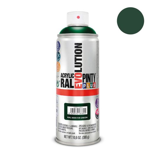 Peinture en Spray Pintyplus Evolution 520cc Ral 6009 Vert Sapin