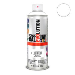 Tinta Spray Pintyplus Evolution 520cc Ral 9016 Tráfego Branco
