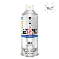 Tinta spray Pintyplus Evolution à base de água 520cc B199 verniz brilhante