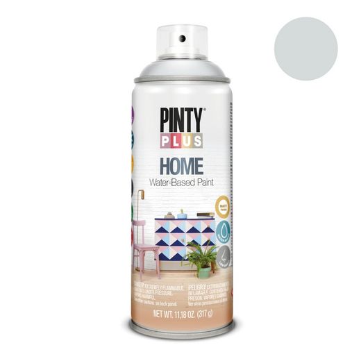 Tinta Spray Pintyplus Home 520cc Azul Foggy Hm120