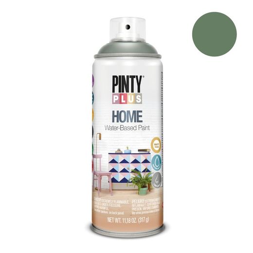 Peinture en aérosol Pintyplus Home 520cc Bois Vert Hm416