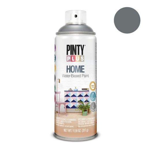 Tinta Spray Pintyplus Home 520cc Thundercloud Cinza Hm418