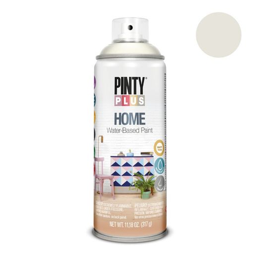 Peinture en aérosol Pintyplus Home 520cc Lin blanc Hm113