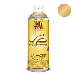 Tinta Spray Pintyplus Tech Galvazinc 520cc Ouro Brilhante G151