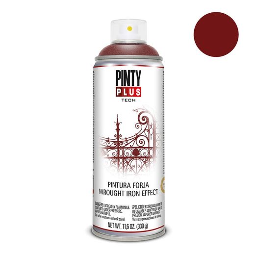 Peinture en aérosol Pintyplus Tech Forging Paint 520cc Rouge Fj825