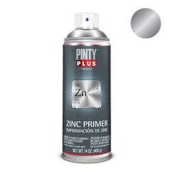 Peinture en aérosol Pintyplus Tech Zinc Galvanique 520cc Z169