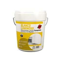 Tinta Interior Branco Brilhante para Paredes e Tetos 15l Matte Titan 03h000115