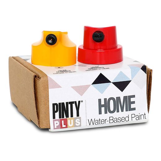 Pintyplus Home Box 2 Boutons Poussoirs - Rouge et Jaune