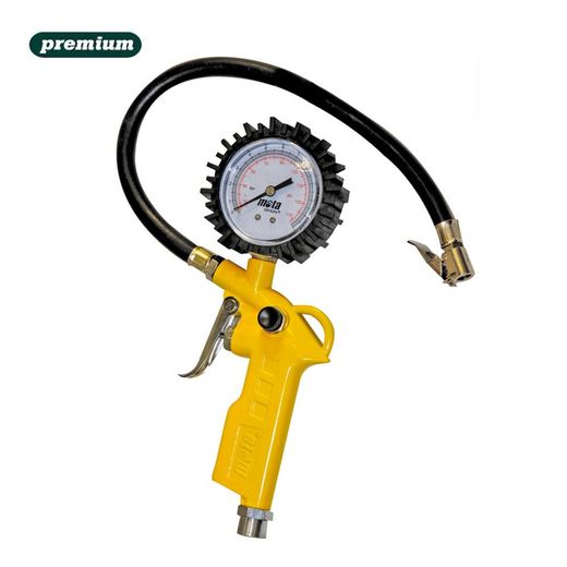 Pistolet régulateur de débit avec manomètre 1/4 pinf mota