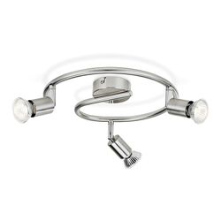 Plafonnier circulaire 3 Éléments Mod. Limbali Gu10 Ø32x13cm Philips