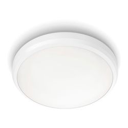 Plafonnier LED d'intérieur 6w 640lm 4000k Lumière du jour. Couleur Blanc (Spécial Salle de Bain) Ø22x7cm Philips