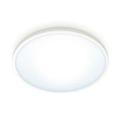 Plafon Led Wiz 16w 1500lm Ø292mm Moldura Branca Philips