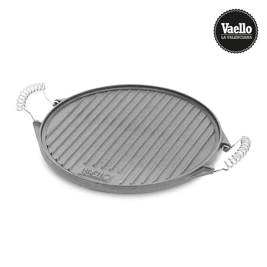 Assiette ronde en fonte Ø43cm. Vaello