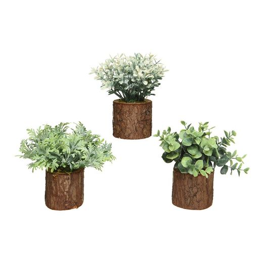 Planta artificial em vaso de tronco diversos modelos