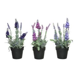 Planta artificial lavanda colores surtidos