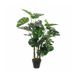 Planta Monstera Artificial em Vaso Ø75x100cm
