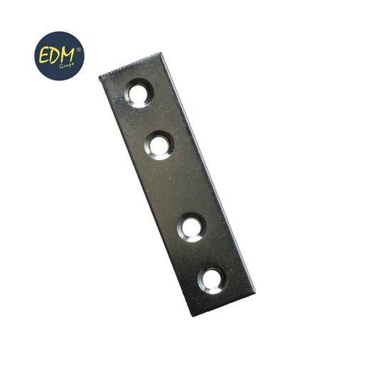 Placa zincada 80x19x2mm