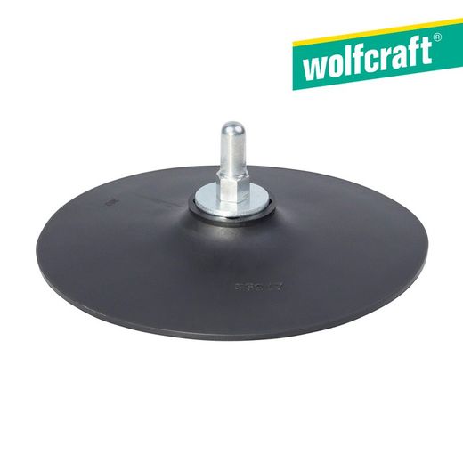 Haste de placa de borracha 8mm Ø125 2020000 Wolfcraft