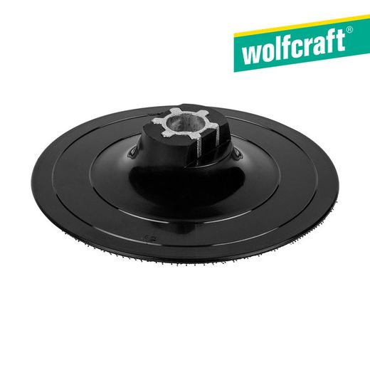 Placa de lixa de adesão com rosca M14 Ø115 2281000 Wolfcraft