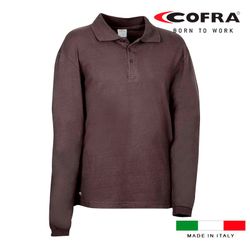 Polo Cofra Wimbledon Antracite Tamanho S