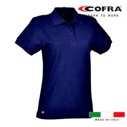Polo Mulher Gizé Azul Marinho Cofra Tamanho M
