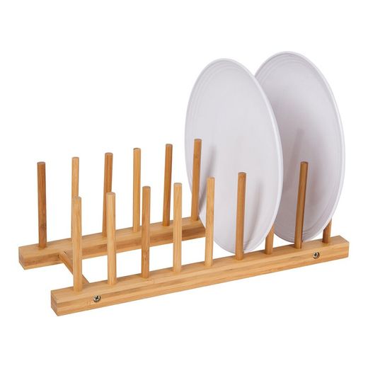 Porta Pratos Bambu 340x125x120mm