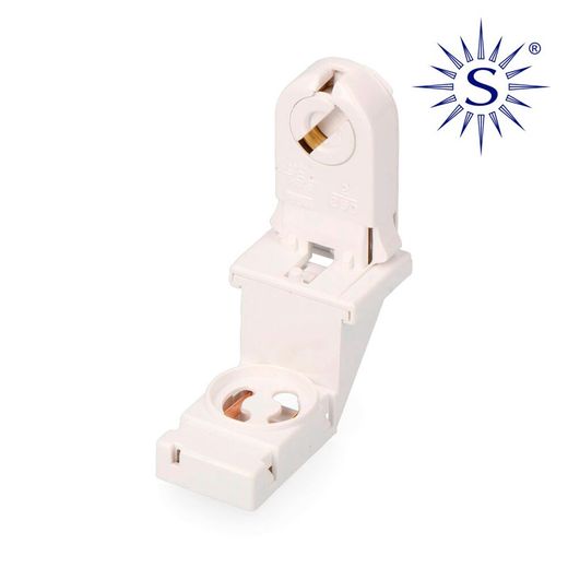 Suporte para lâmpada de fluorescência com suporte de primer
