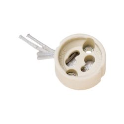 Porta-lâmpada Cerâmico Gu10 2a 250v Pgu10 Solera