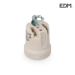 Portalamparas porcelana e-27 envasado