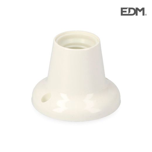 Soquete do suporte da lâmpada reto e27 encolher edm