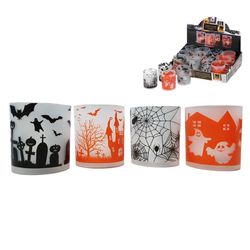 Bougeoir Halloween en plastique euro/u