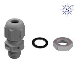 Prensa-cabos Para Instalação Elétrica M16x1.5 (Encolhível) Solera Kit-Pl16g