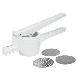 Prensapatatas 3 Discos Inox 36cm Metaltex