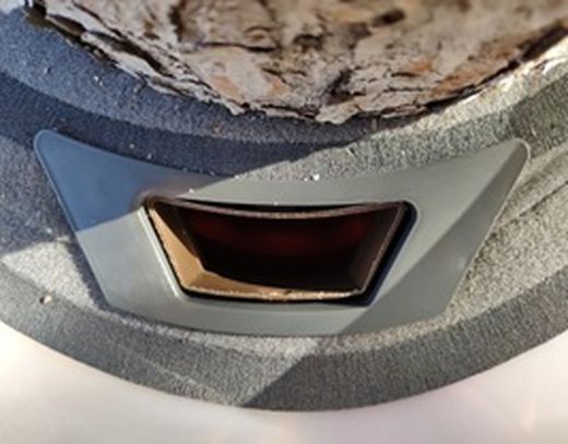 Eles processam armadilhas para lagartas processionárias de pinho de até 280 cm de perimetro