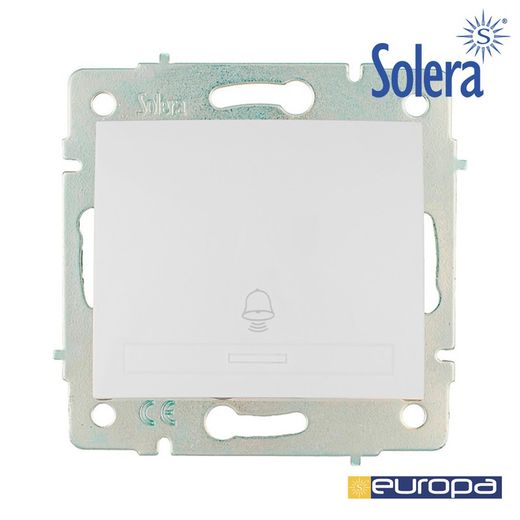 Botão Campainha 10a 250v Erp03qc S.Europa Solera Erp03qc