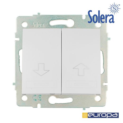 Botão Obturador 83x81mm 10a 250v S.Europa Solera Erp20qc