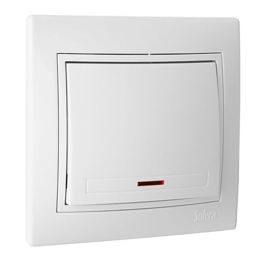 Pulsador Luz Luminoso 10a 250v Erp04ilu S.Europa Solera Erp04ilu