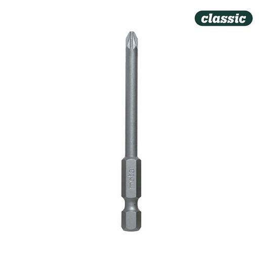 Pozidriv Ponta Pz 2x70mm 3" Conjunto Aço 5ud Bpz270