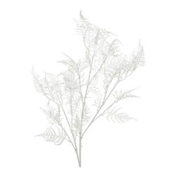 Ramo de Espargos Plástico com Neve e Brilho 10x45x100cm