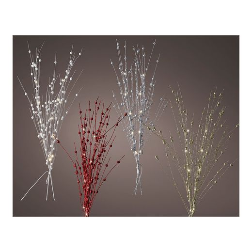 Ramos Decorativos 4 Modelos Sortidos 76cm 10 Leds